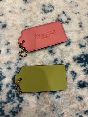 NWOT Coach Hangtag